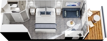 MyCruise Oceania-Cruises Oceania-Insignia Kahytter Balkon B1,B22
