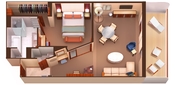 MyCruise Seabourn-Cruise-Line Seabourn-Ovation Kahytter Suite O1,O2 2