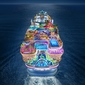 MyCruise Royal-Caribbean-Cruise-Line Star-of-the-Seas Offentlige-arealer Luftfoto2