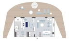 MyCruise Ponant Le-Commandant-Charcot Kahytter Suite SA6