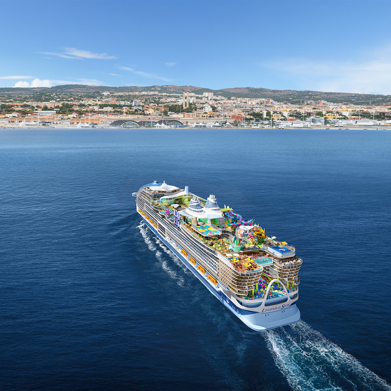 Seil med Legend of the Seas, som en av de første