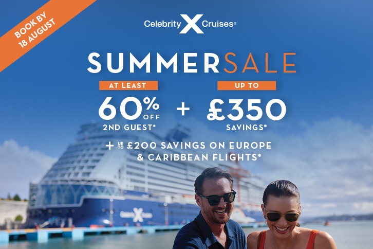 Summer Sale with Celebrity Cruises!