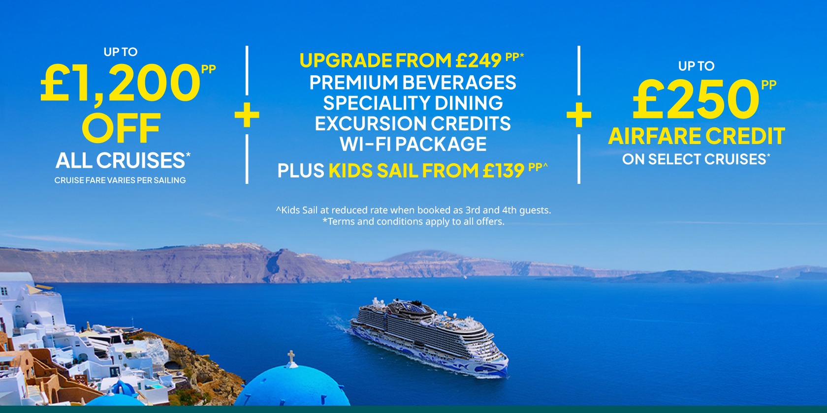 Big savings with Norwegian Cruise Line!
