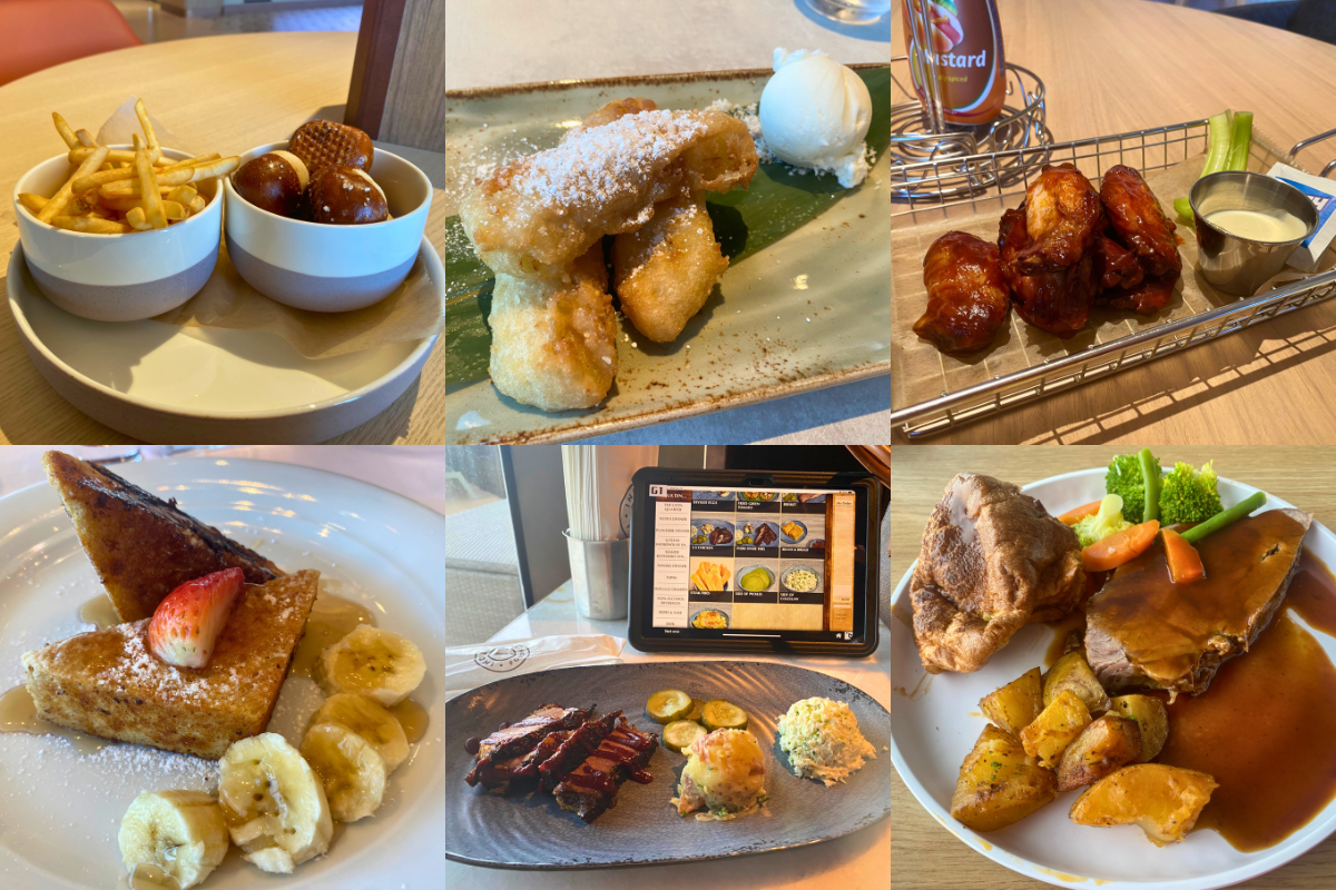 Food on Norwegian Aqua